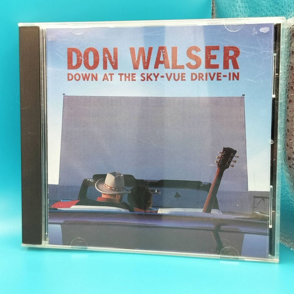 Don Walser – Down at the Sky-Vue Drive-In CD 1995 Watermelon Records